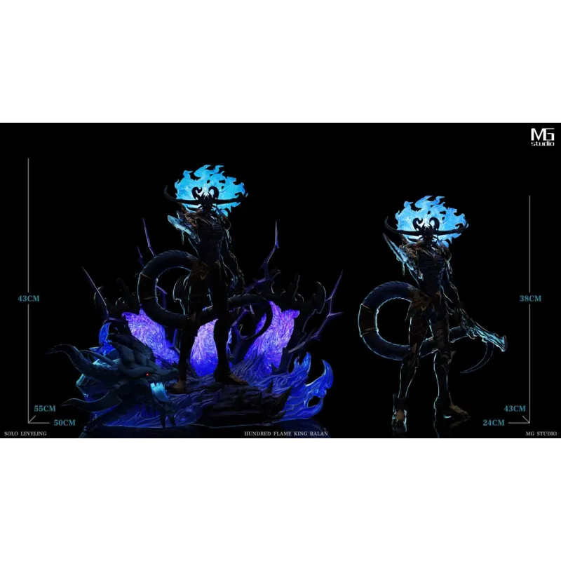 MG Studio Monarque des Flammes Baran LED - Éclairage Innovant