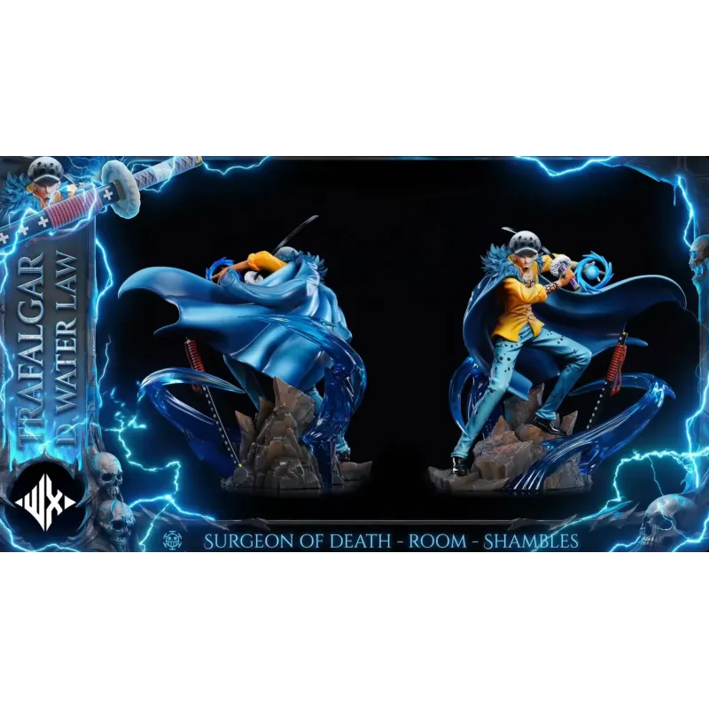 One Piece Trafalgar D. Water Law WX Studio - Figura Coleccionable