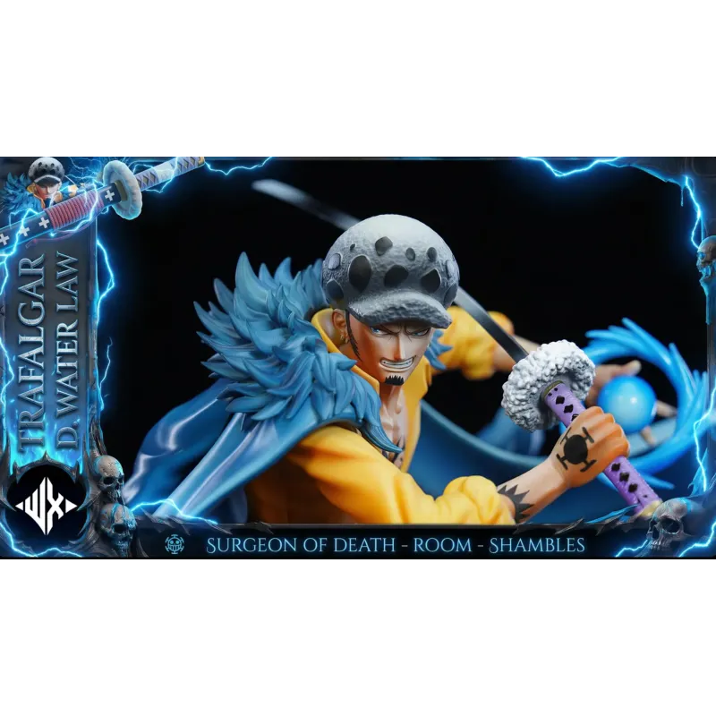 One Piece Trafalgar D. Water Law WX Studio - Figura Coleccionable