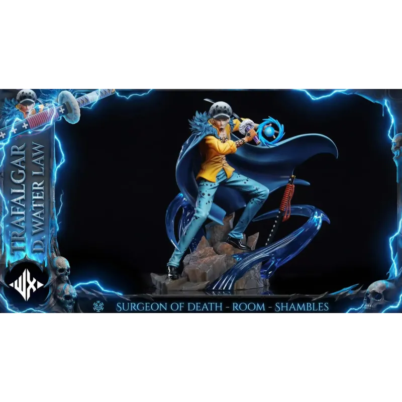 One Piece Trafalgar D. Water Law WX Studio - Figura Coleccionable