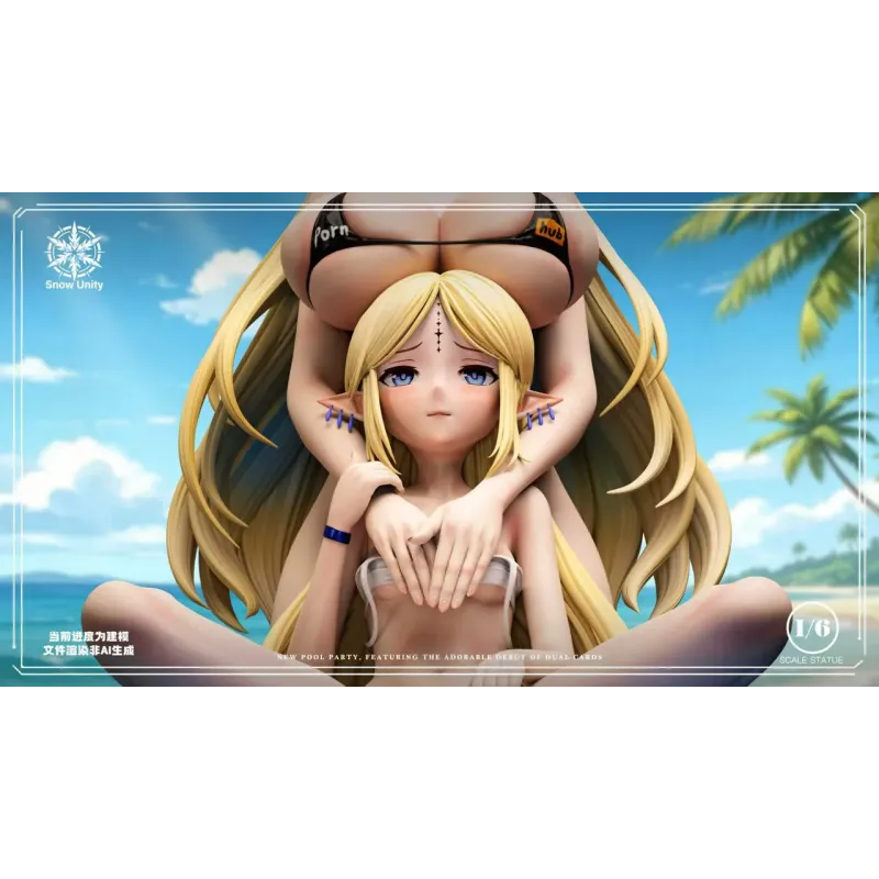 Wuthering Waves Swimsuit Cartethyia Snow Unity Studio