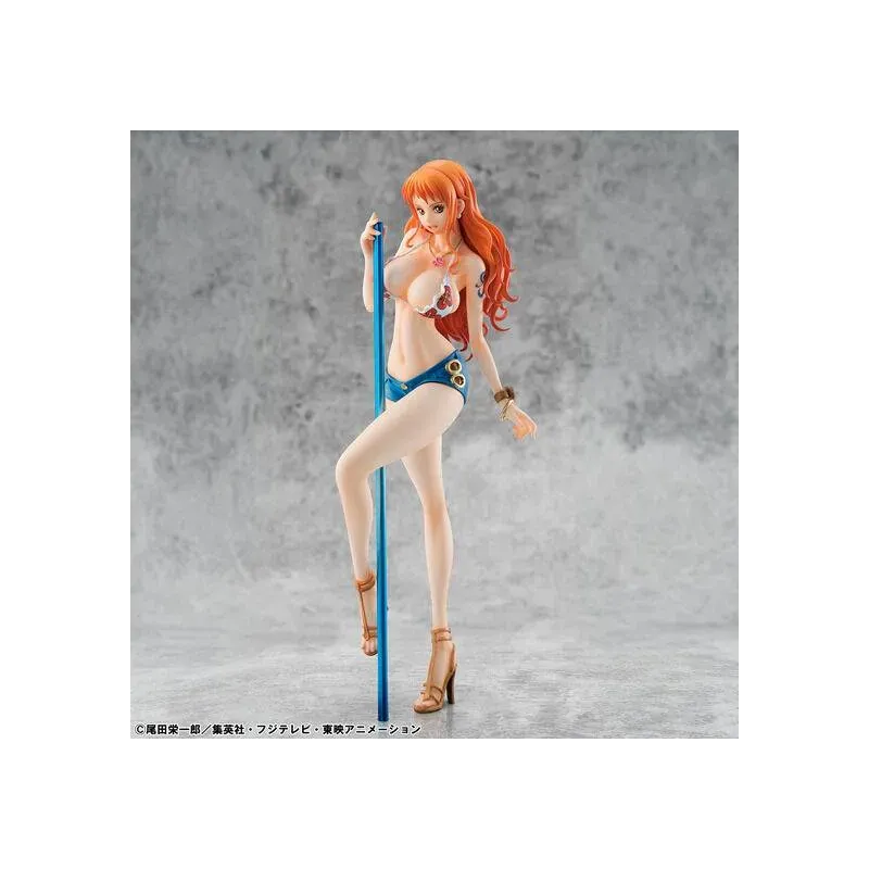 One Piece Nami Portrait Of Pirates Limited Edition 1/8 New Ver. Megahouse