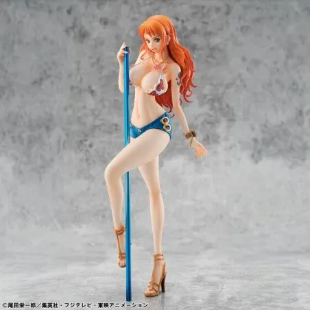One Piece Nami Portrait Of Pirates Limited Edition 1/8 New Ver. Megahouse