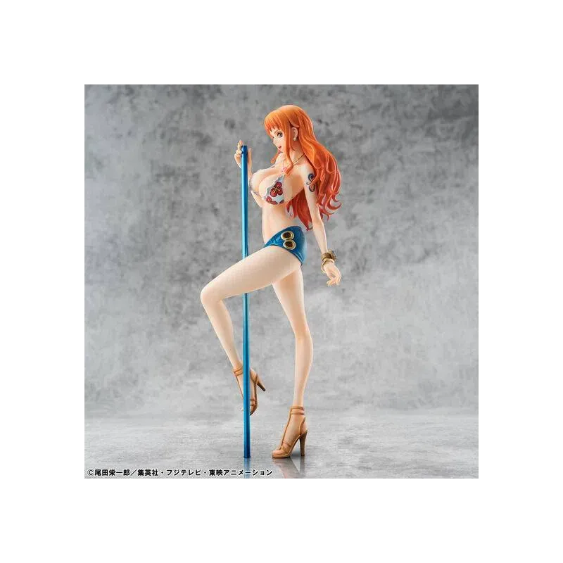 One Piece Nami Portrait Of Pirates Limited Edition 1/8 New Ver. Megahouse