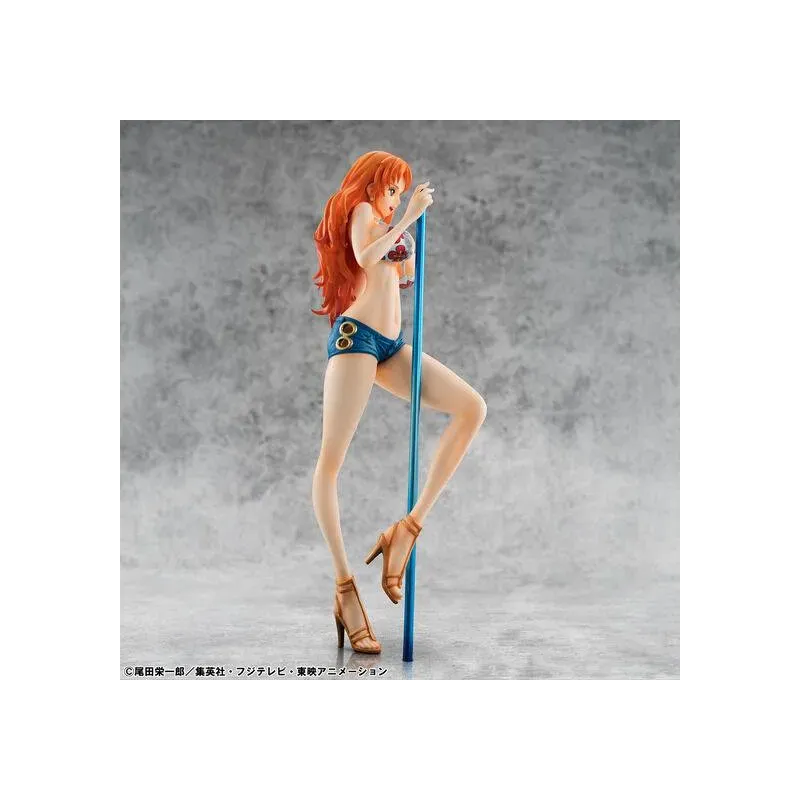 One Piece Nami Portrait Of Pirates Limited Edition 1/8 New Ver. Megahouse