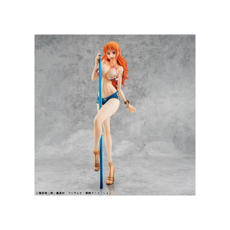 One Piece Nami Portrait Of Pirates Limited Edition 1/8 New Ver. Megahouse