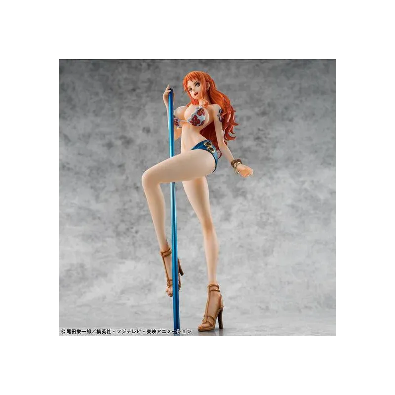 One Piece Nami Portrait Of Pirates Limited Edition 1/8 New Ver. Megahouse