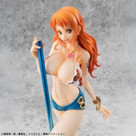 One Piece Nami Portrait Of Pirates Limited Edition 1/8 New Ver. Megahouse