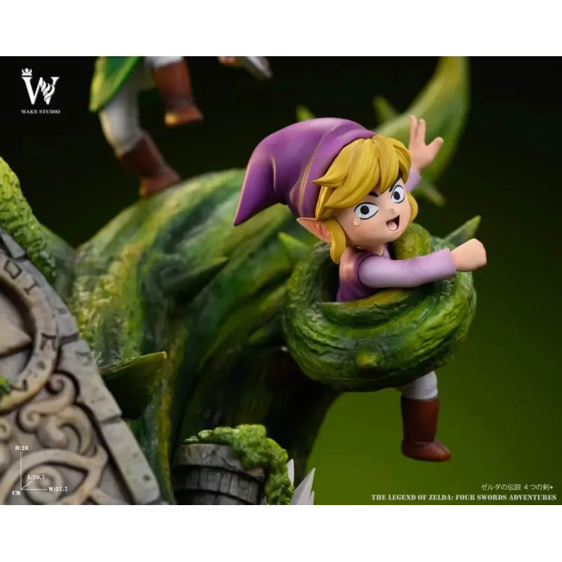 The Legend of Zelda Four Swords Adventures Link Wake Studio