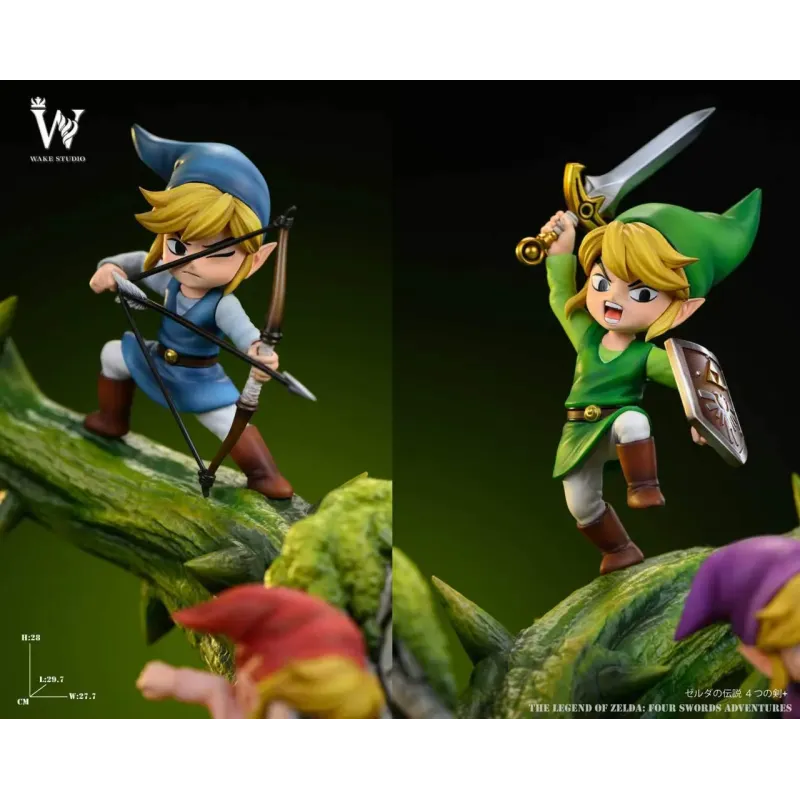 The Legend of Zelda Four Swords Adventures Link Wake Studio