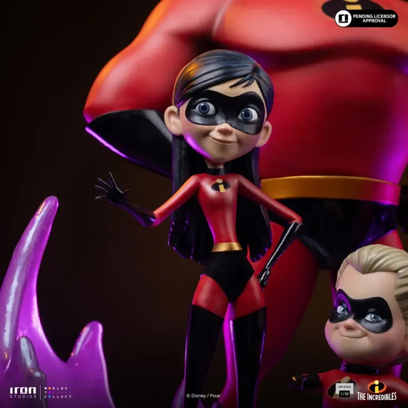 Disney The Incredibles Diorama Family Iron Studios
