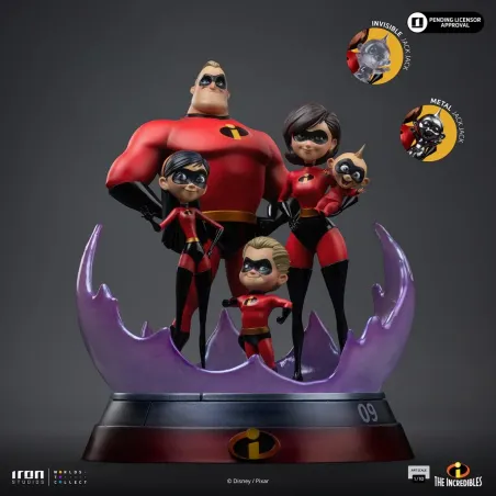 Disney The Incredibles Diorama Family Iron Studios