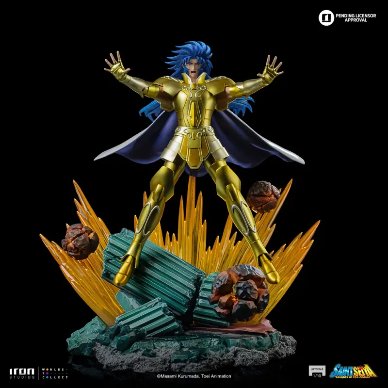 Saint Seiya Gemini Saga Iron Studios