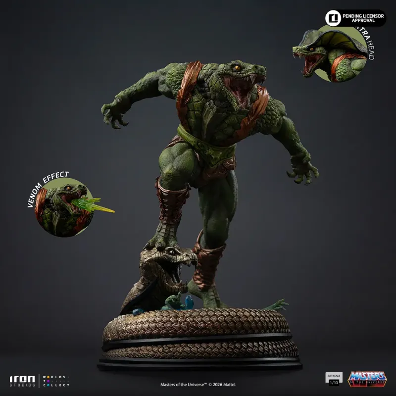 Masters of the Universe Kobra Kahn Iron Studios
