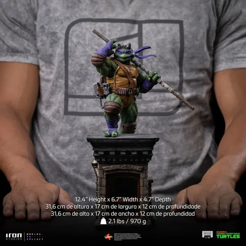TMNT Unleashed Donatello Iron Studios