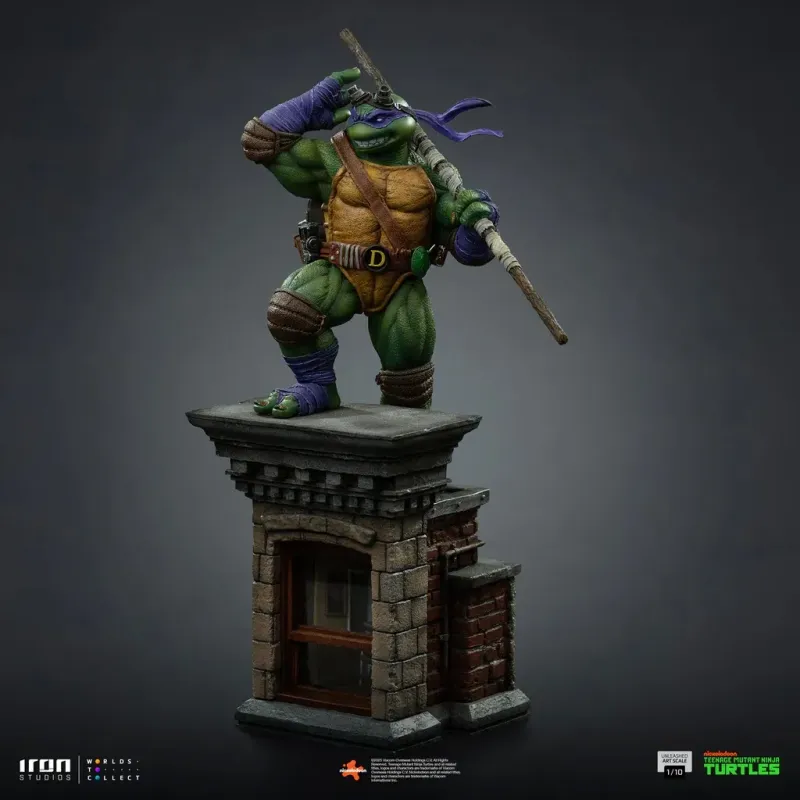 TMNT Unleashed Donatello Iron Studios