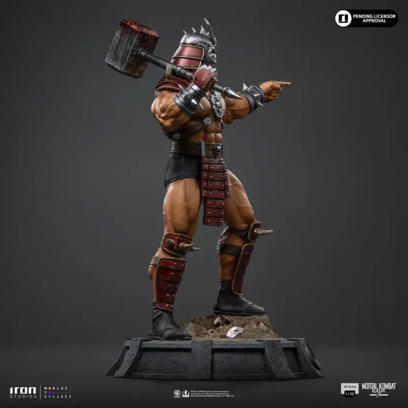 Mortal Kombat Shao Kahn, Emperor of Outworld Iron Studios