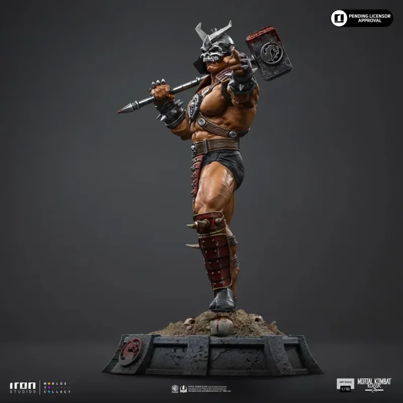 Mortal Kombat Shao Kahn, Emperor of Outworld Iron Studios