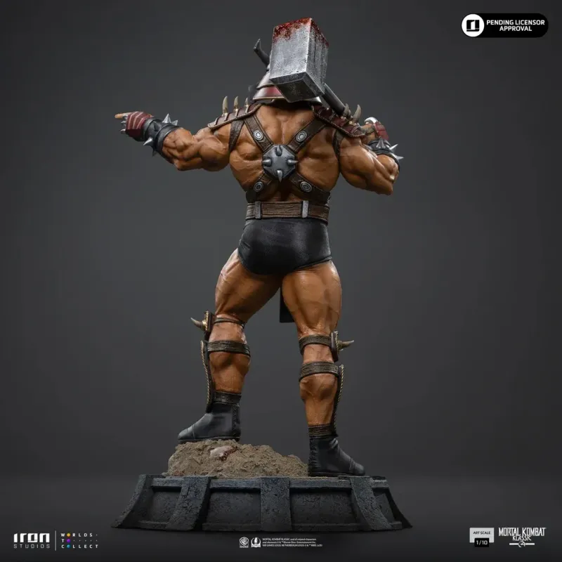 Mortal Kombat Shao Kahn, Emperor of Outworld Iron Studios