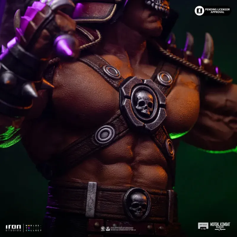Mortal Kombat Shao Kahn, Emperor of Outworld Iron Studios