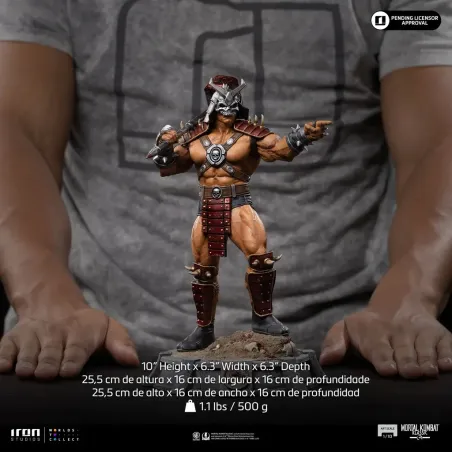 Mortal Kombat Shao Kahn, Emperor of Outworld Iron Studios
