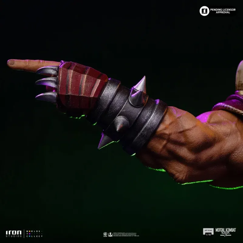 Mortal Kombat Shao Kahn, Emperor of Outworld Iron Studios
