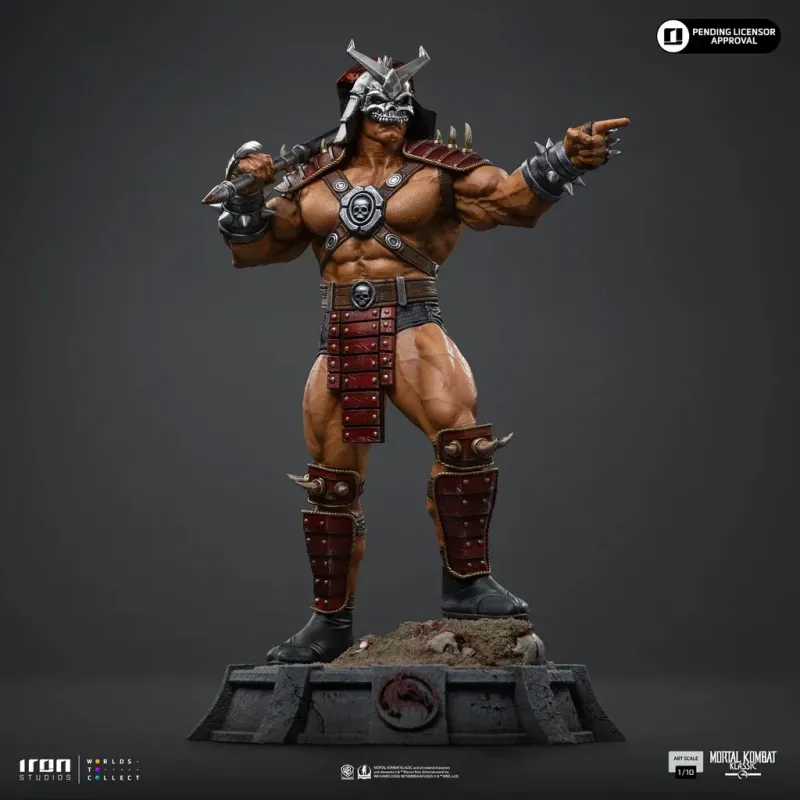 Mortal Kombat Shao Kahn, Emperor of Outworld Iron Studios