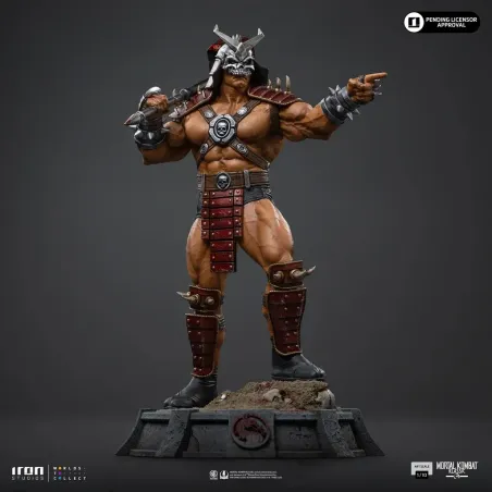 Mortal Kombat Shao Kahn, Emperor of Outworld Iron Studios