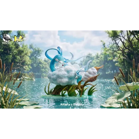 Pokemon Altaria & Swablu Raven Studio × Kipi Studio