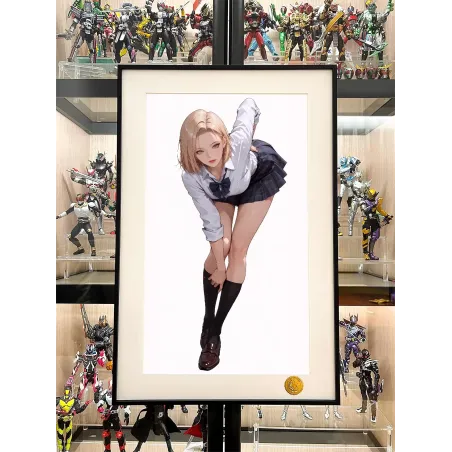 Dragon Ball Z Android 18 Decorative Painting XingKong Studio