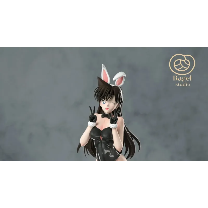 Detective Conan Ran Mouri Bunny Girl Bagel Studio