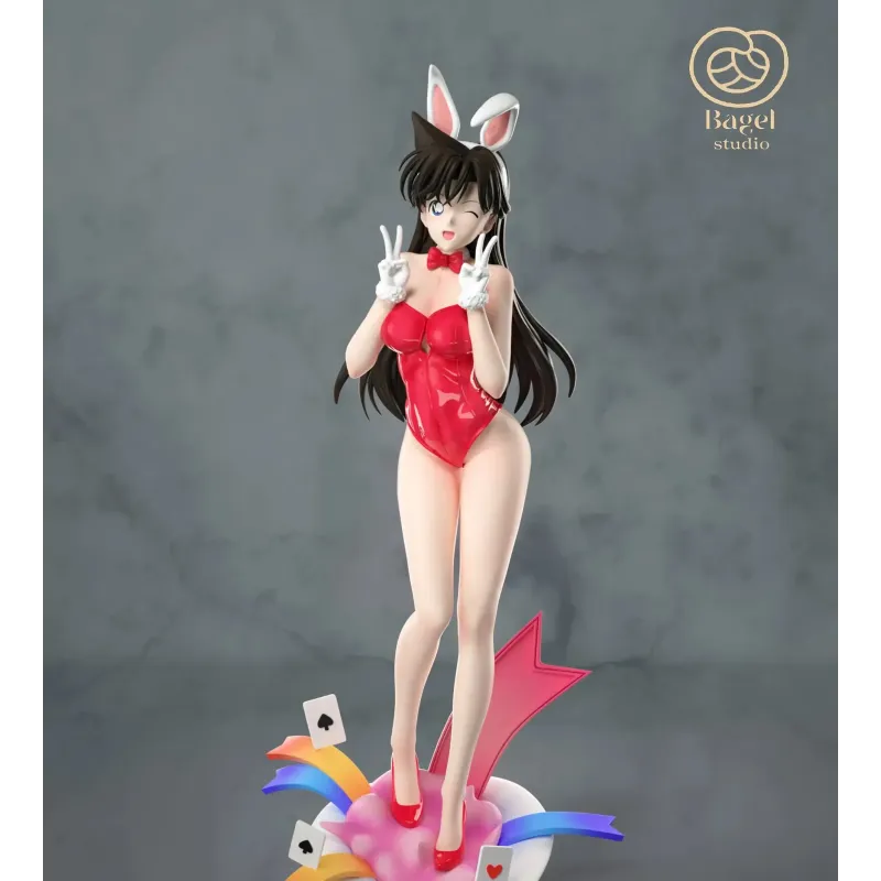 Detective Conan Ran Mouri Bunny Girl Bagel Studio