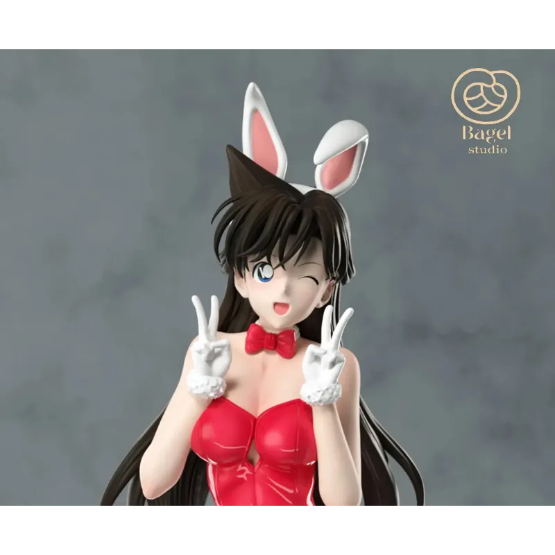 Detective Conan Ran Mouri Bunny Girl Bagel Studio