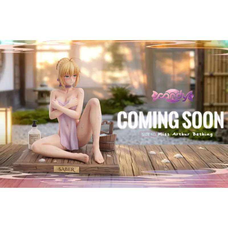 Fate Stay Night Bath Series Saber Artoria Pendragon Candy Studio