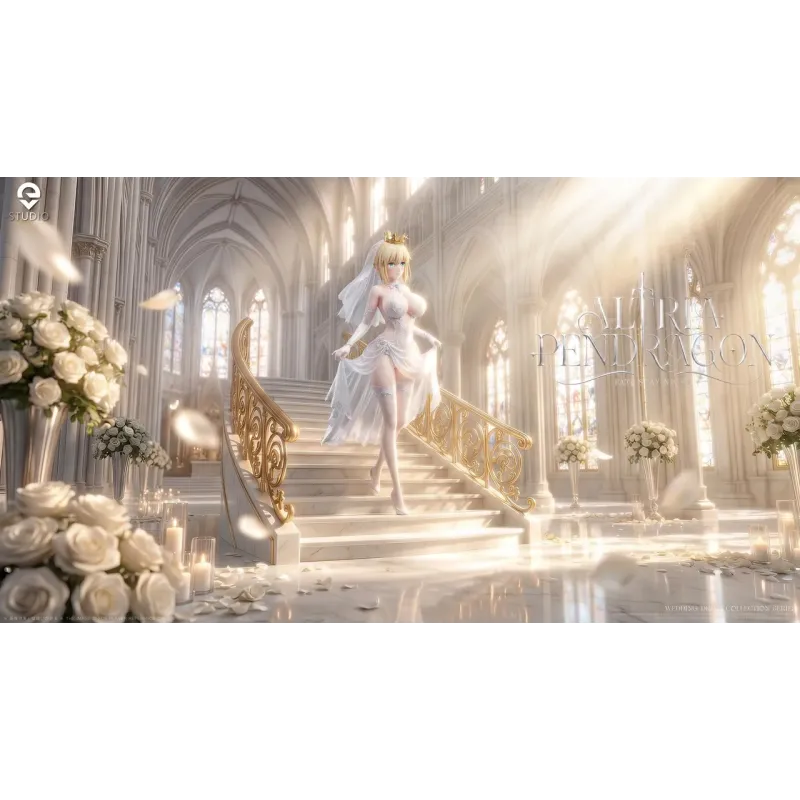 Fate Stay Night Saber Artoria Pendragon Wedding Dress EVE Studio
