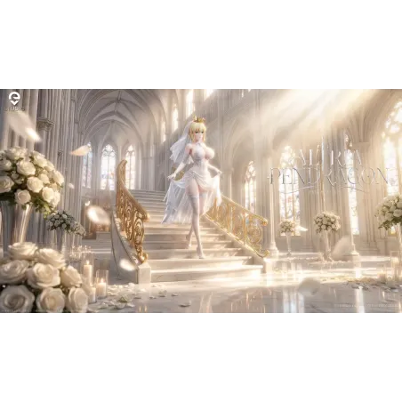 Fate Stay Night Saber Artoria Pendragon Wedding Dress EVE Studio