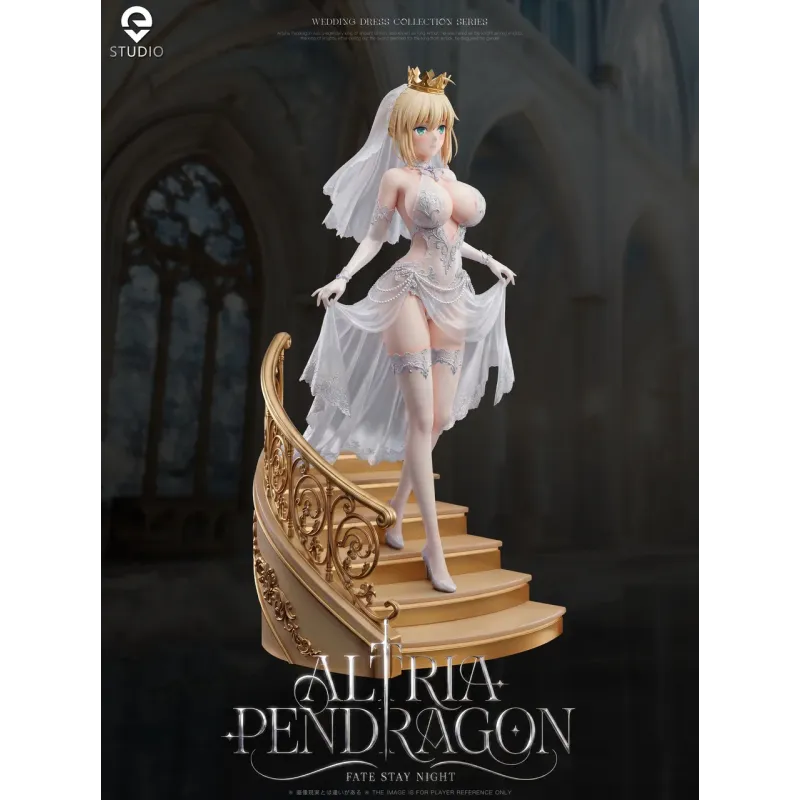 Fate Stay Night Saber Artoria Pendragon Wedding Dress EVE Studio