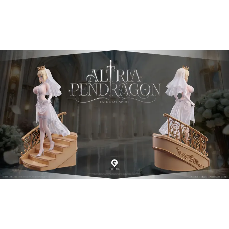 Fate Stay Night Saber Artoria Pendragon Wedding Dress EVE Studio