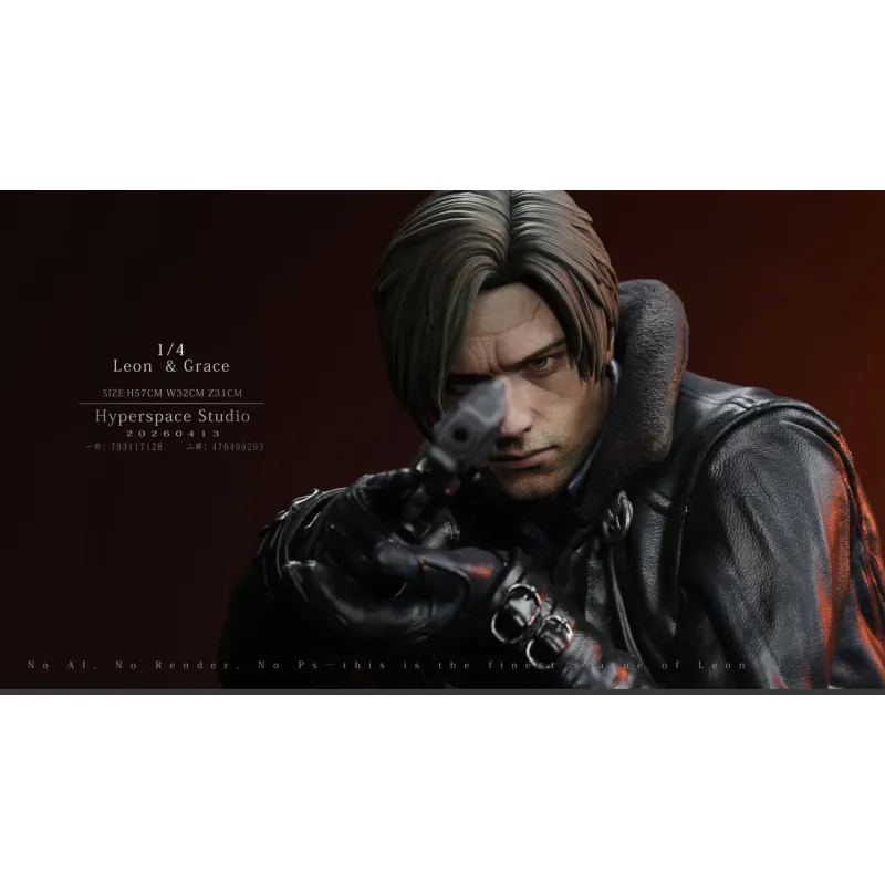 Resident Evil Requiem Leon & Grace HP Studio