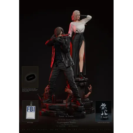 Resident Evil Requiem Leon & Grace HP Studio