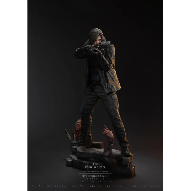 Resident Evil Requiem Leon & Grace HP Studio