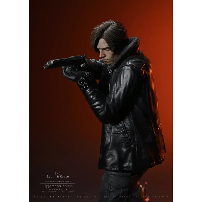 Resident Evil Requiem Leon & Grace HP Studio