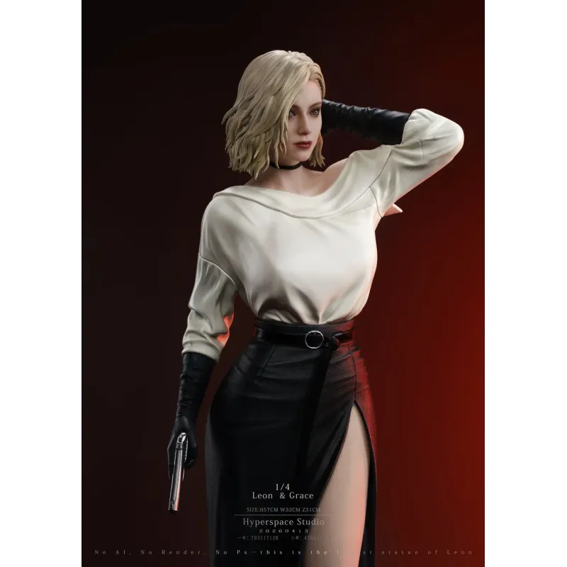 Resident Evil Requiem Leon & Grace HP Studio