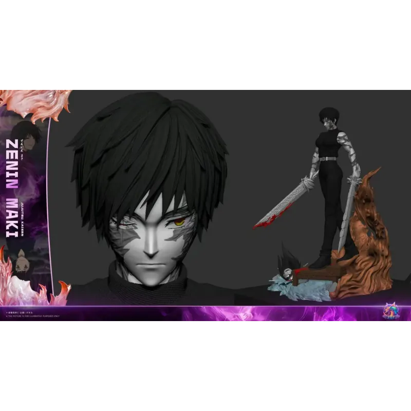 Jujutsu Kaisen Maki Zenin YQY Studio