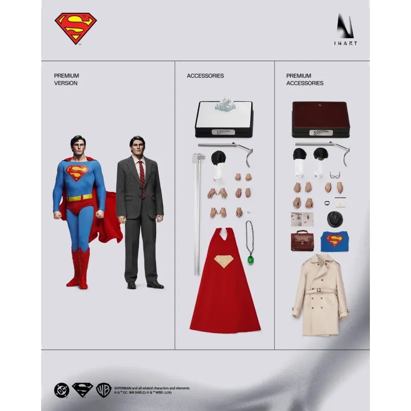 DC Superman (1978) & Clark Kent Inart