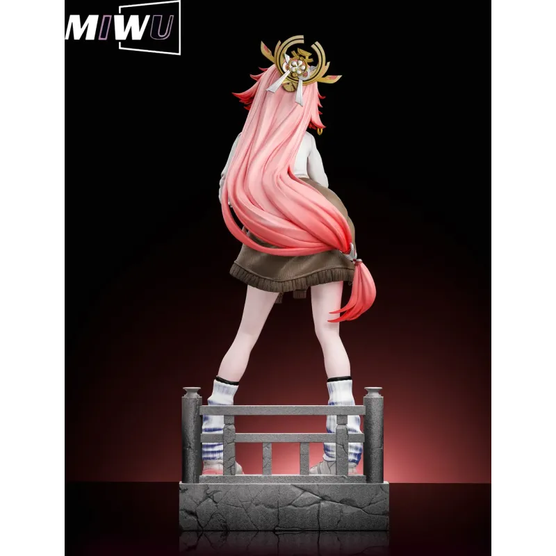 Genshin Impact Raiden Shogun X Yae Miko Miwu Studio