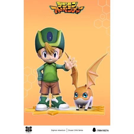 Digimon Takaishi Takeru and Patamon Butterfly Studio