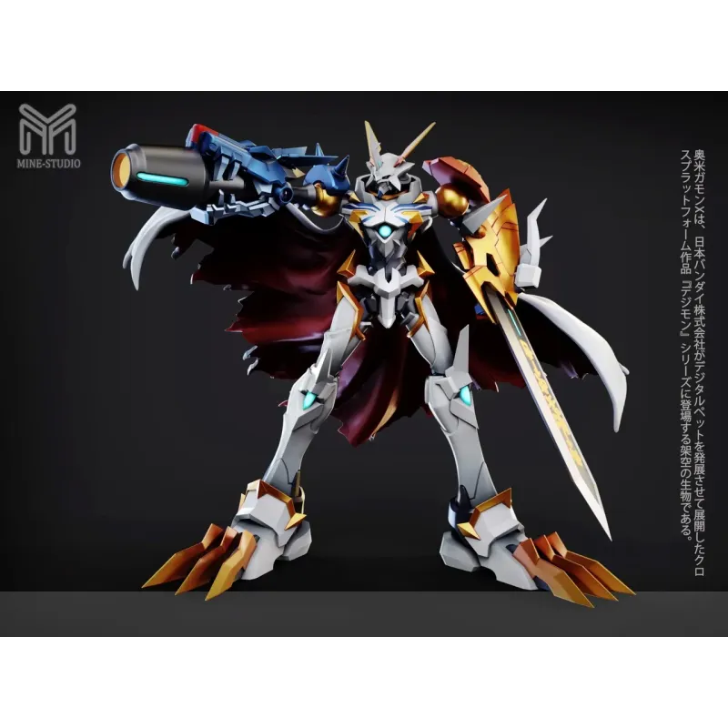 Digimon Omegamon X form MINE Studio
