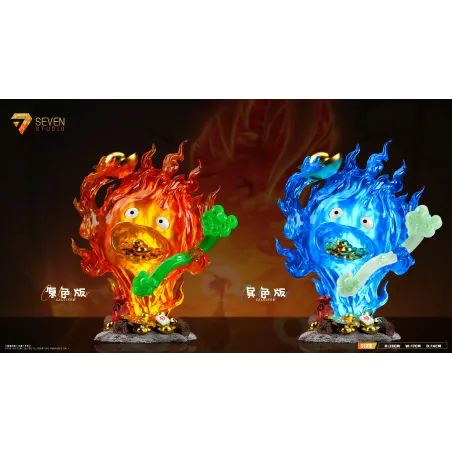 Howl´s Moving Castle Wealth Attraction Calcifer Seven Studio