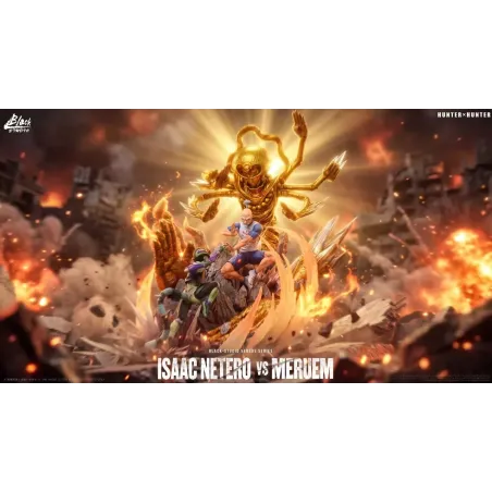 Hunter x Hunter Isaac Netero vs Meruem Black Stone Studio